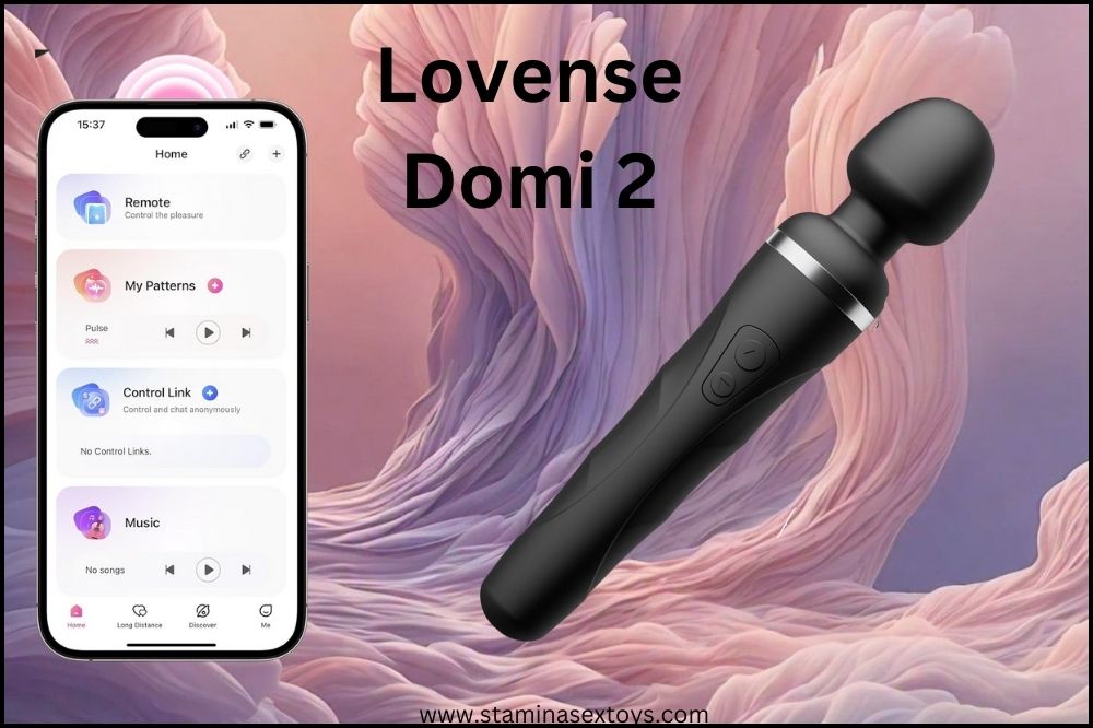 Lovense Domi 2 thrusting vibrator for intense pleasure